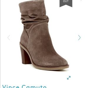Vince Camuto Parka Slouch Suede Booties